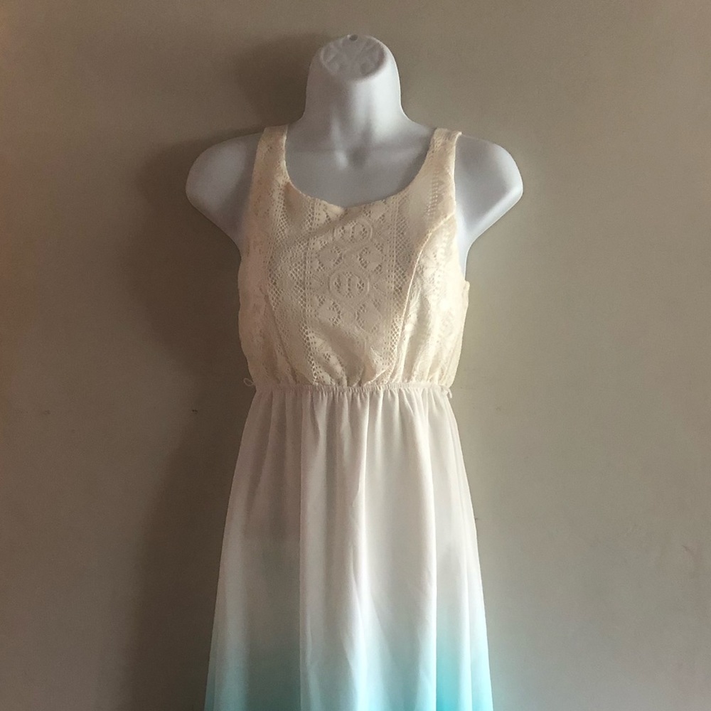 Paper doll Geometric Pattern Dress